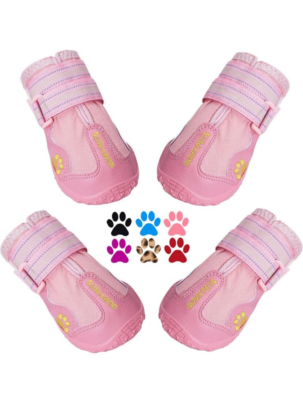 Durable Dog Shoes for Hot Pavement & Winter Snow - Waterproof Paw Protectors